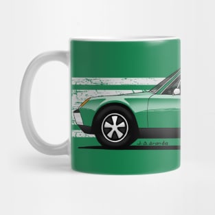 German classic targa sports car Mug